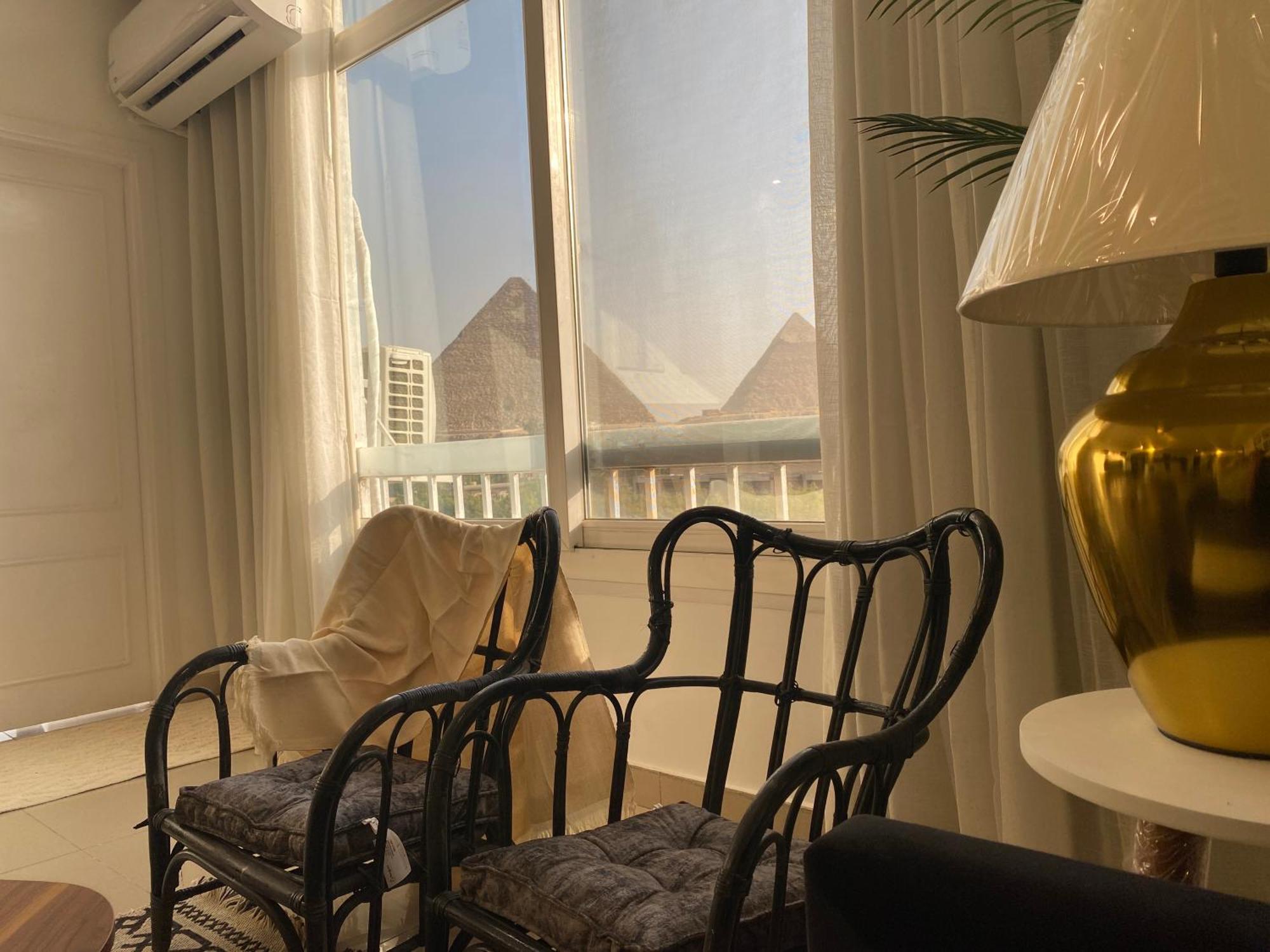 Appartement The Pyramid Area Vibe à Le Caire Extérieur photo